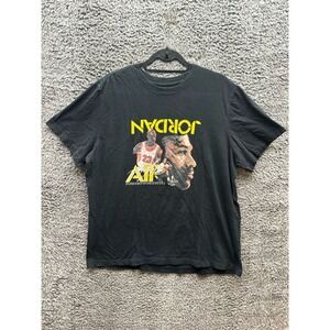 Jordan 23 Michael Jordan Legacy‎ AJ 4 Graphic Tee Shirt Black Mens Size XL
